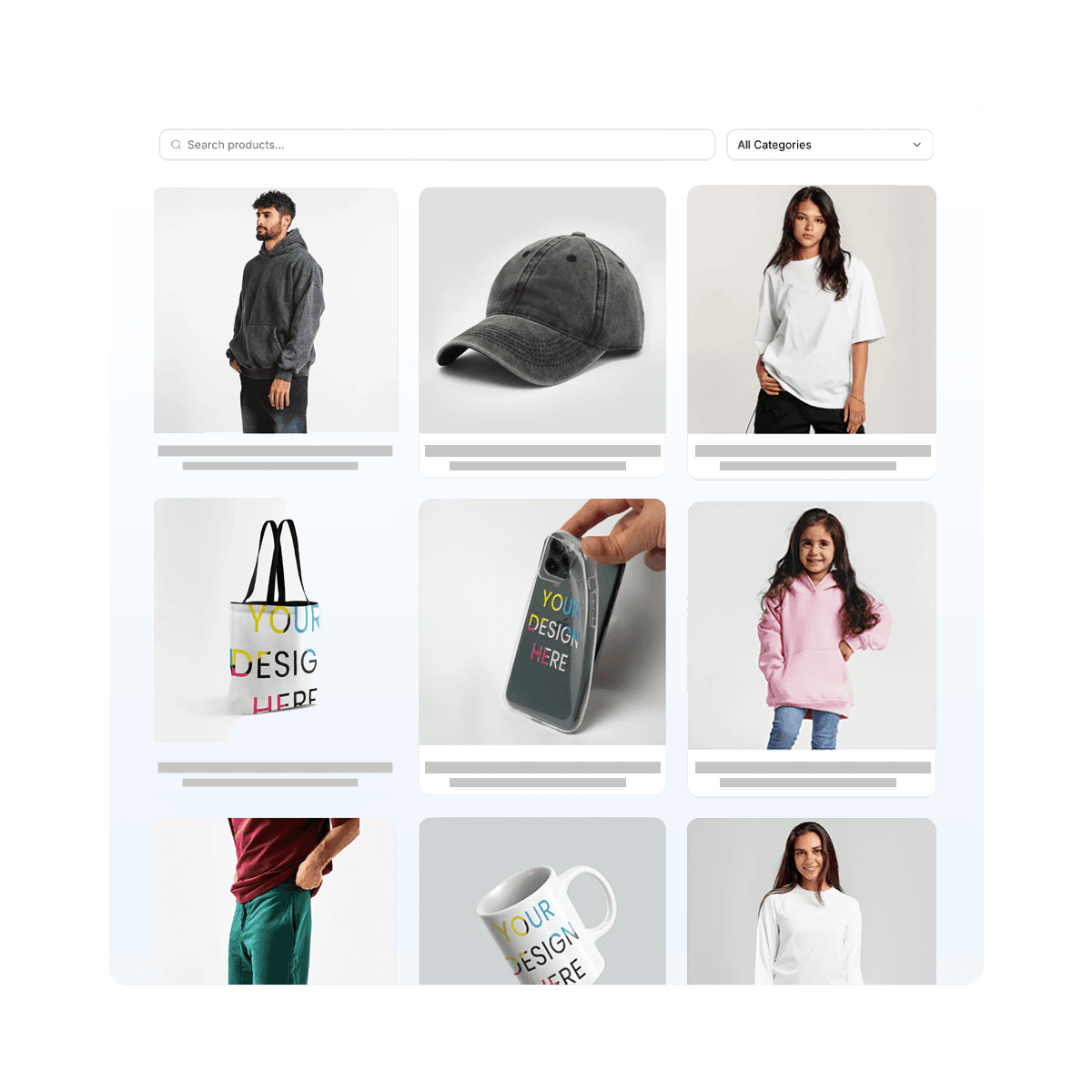 Product design interface