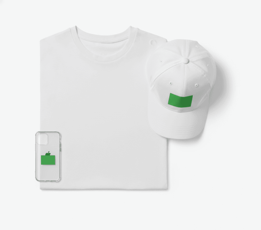 Custom apparel mockups
