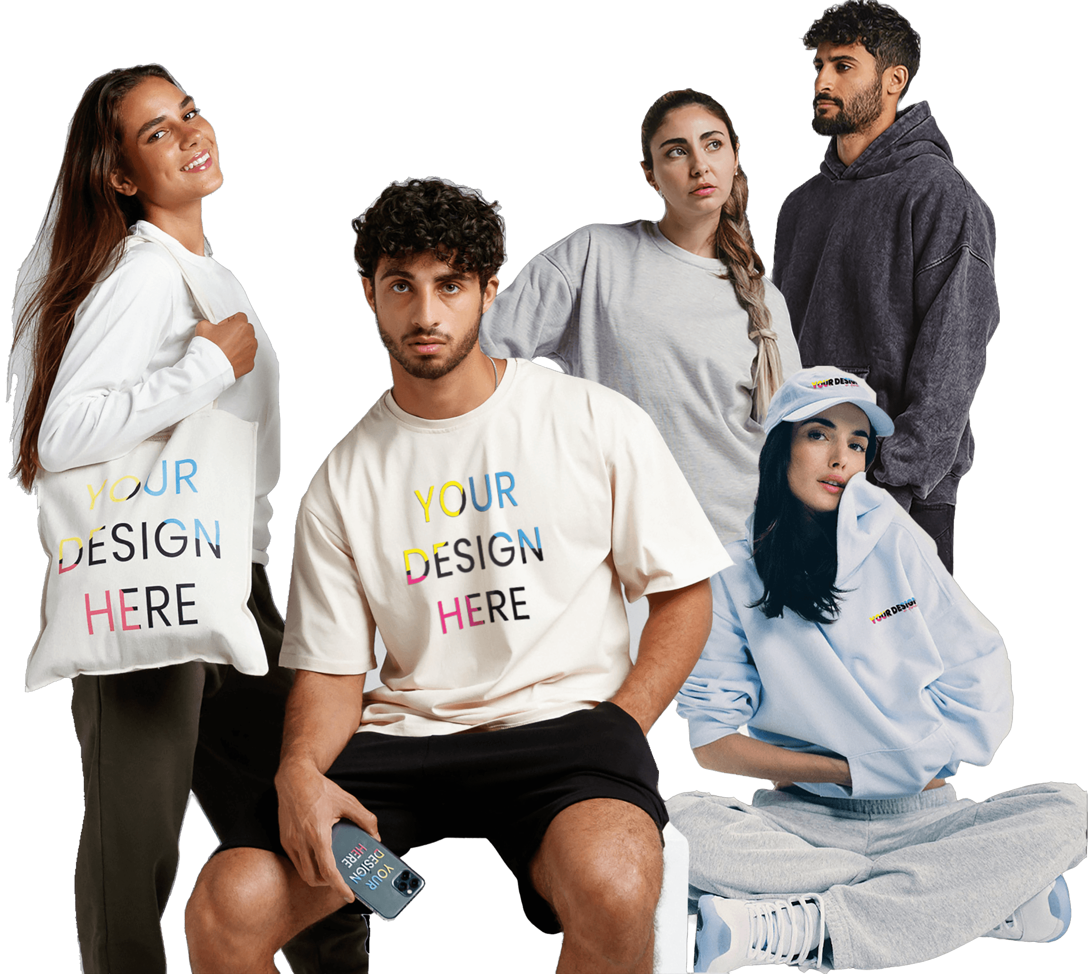 Printlet creators showcasing apparel